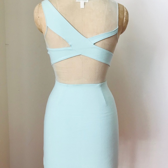 SOLD ⚡️⚡️⚡️UO SILENCE + NOISE mint green bodycon - Picture 4 of 8